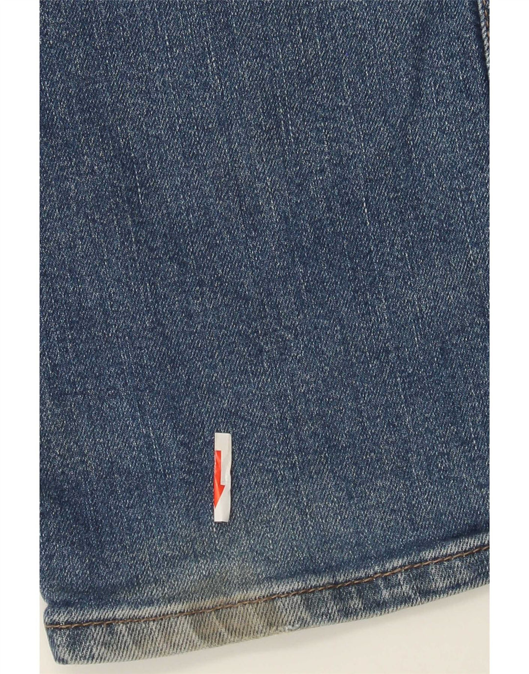 Wrangler Herre Regular Fit Straight Jeans W38 L30 Blå Bomuld