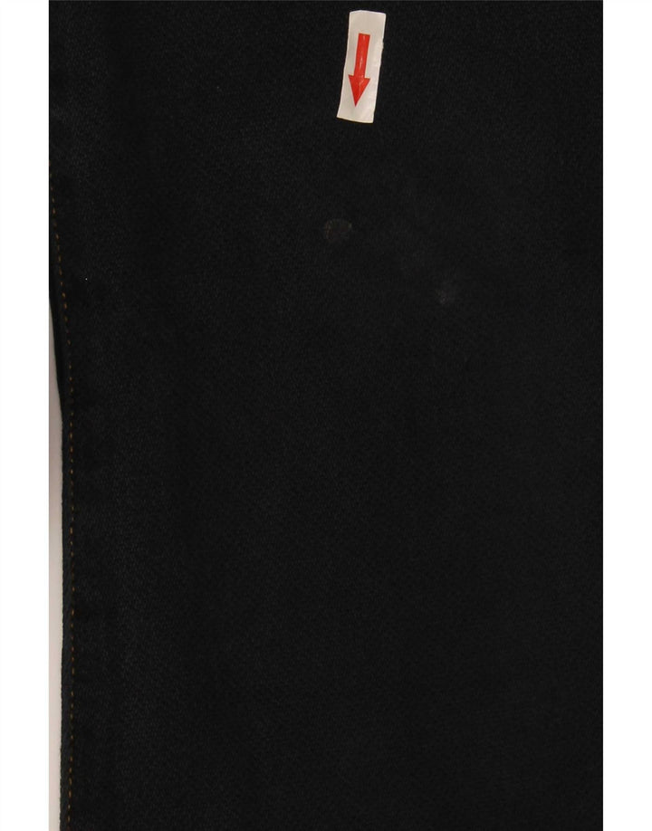 Sasch Dame Straight Jeans W32 L34 Marineblå Bomuld
