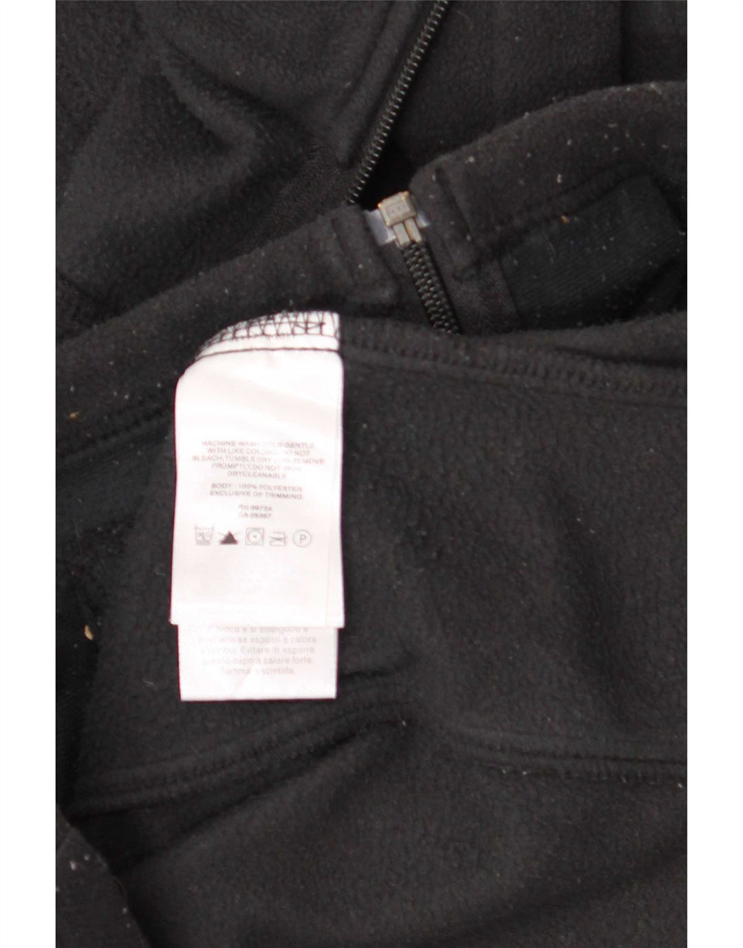 Columbia Dame Oversized Fleecejakke UK 10 Lille Sort Polyester