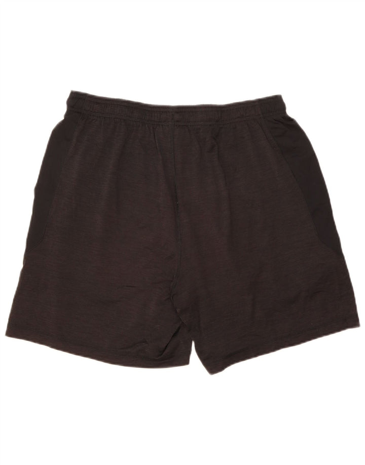 Under Armour Herre Sportshorts Store Sort Flecked