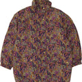 VINTAGE Womens Windbreaker Coat EU 38 Medium Purple Colourblock Vintage Vintage and Second-Hand Vintage from Messina Hembry 