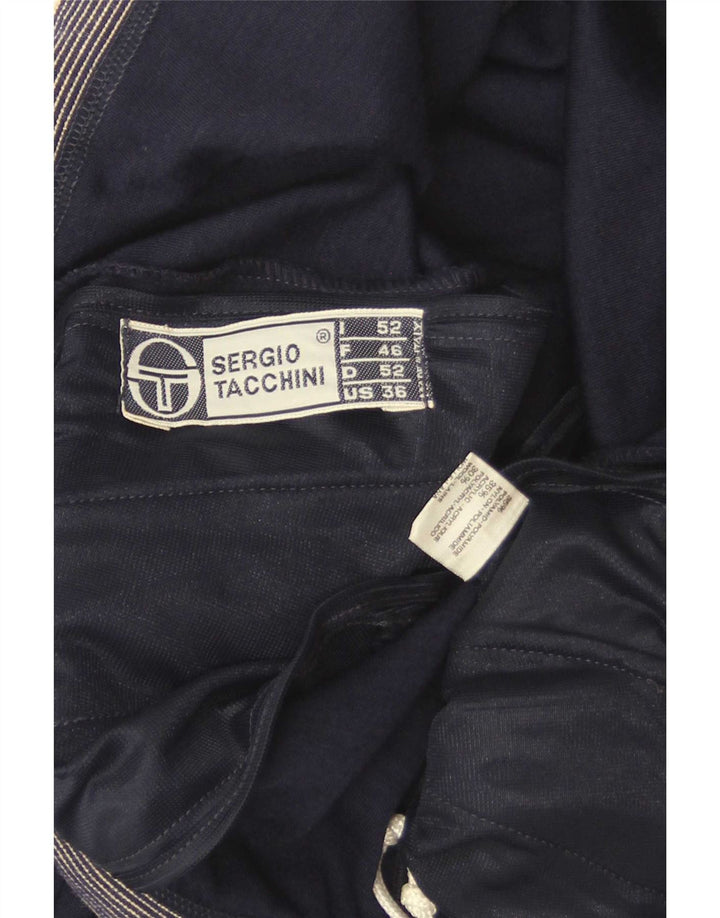 Sergio Tacchini Herre Crop træningsdragt Bukser IT 50 Large Navy Blue