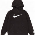 Nike grafisk hættetrøje til mænd, lille sort bomuld