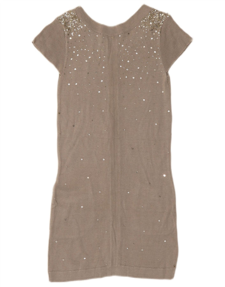 French Connection Womens Shift Dress UK 8 Small Grå