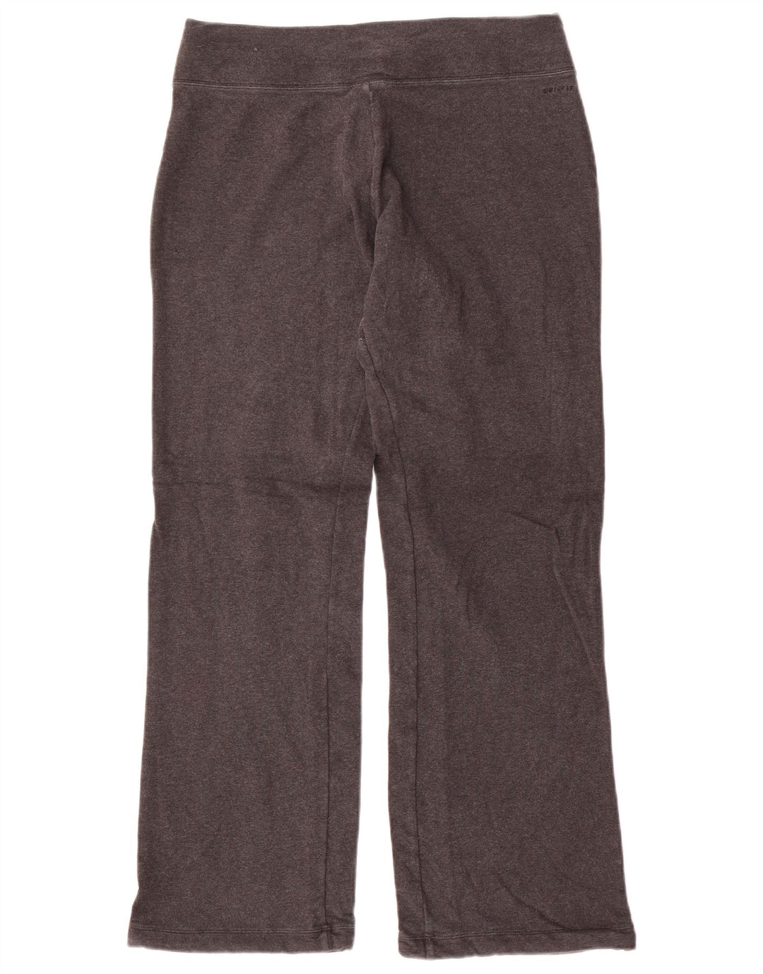 NIKE Dame Dri Fit træningsdragt Bukser UK 14 Medium Grey Bomuld