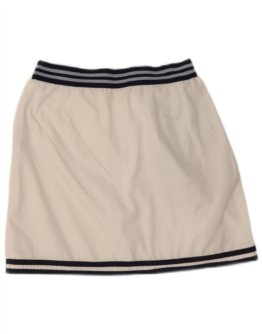 Ellesse Dame grafisk mininederdel UK 10 Small W24 White Colourblock