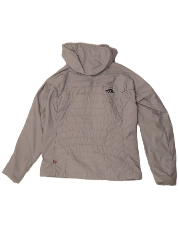 The North Face Polstret hættejakke til kvinder UK 16 Large Grå