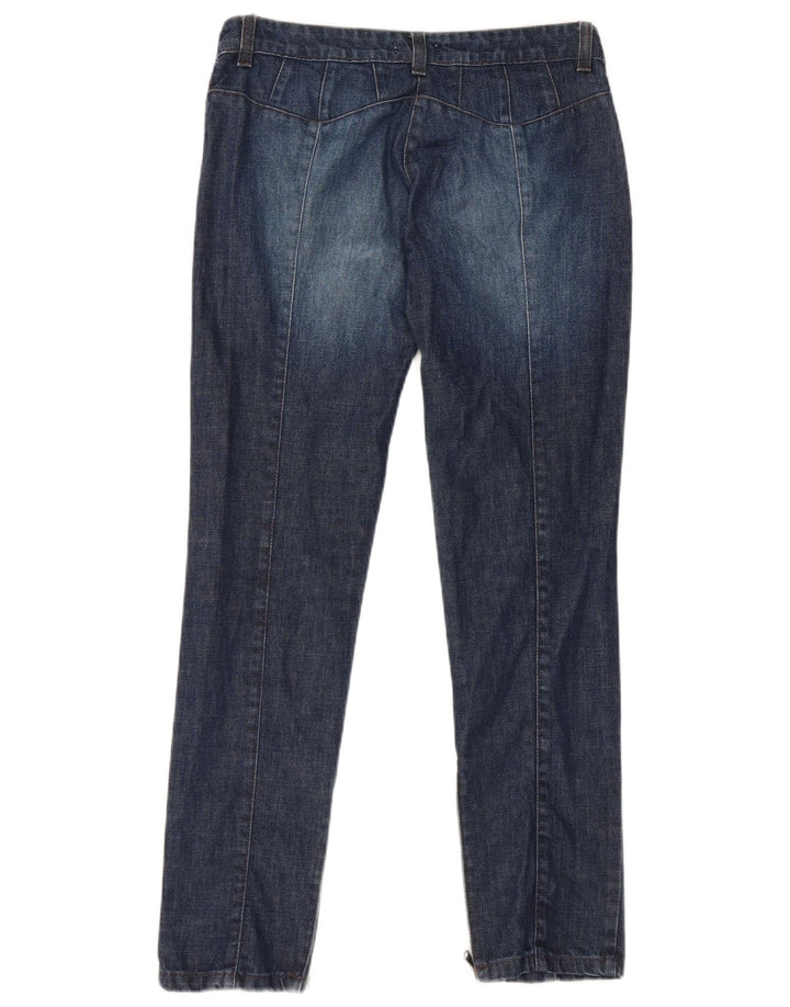 Pinko Dame Slim Jeans W28 L28 Blå Bomuld