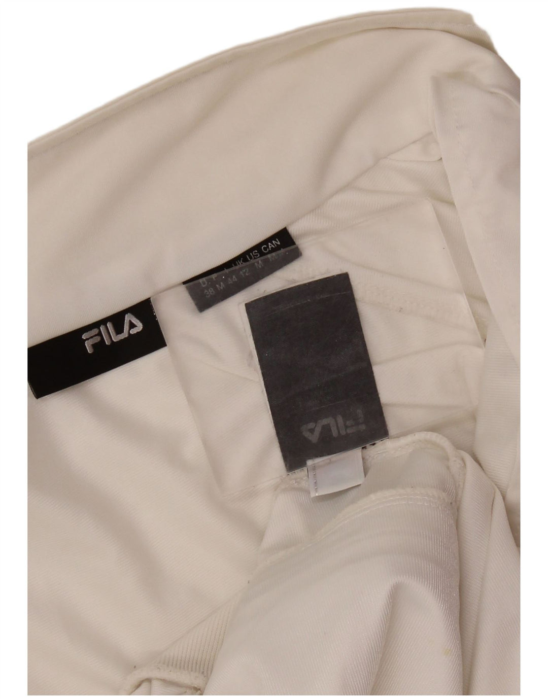 FILA træningsdragt topjakke til kvinder UK 12 Medium White Polyester
