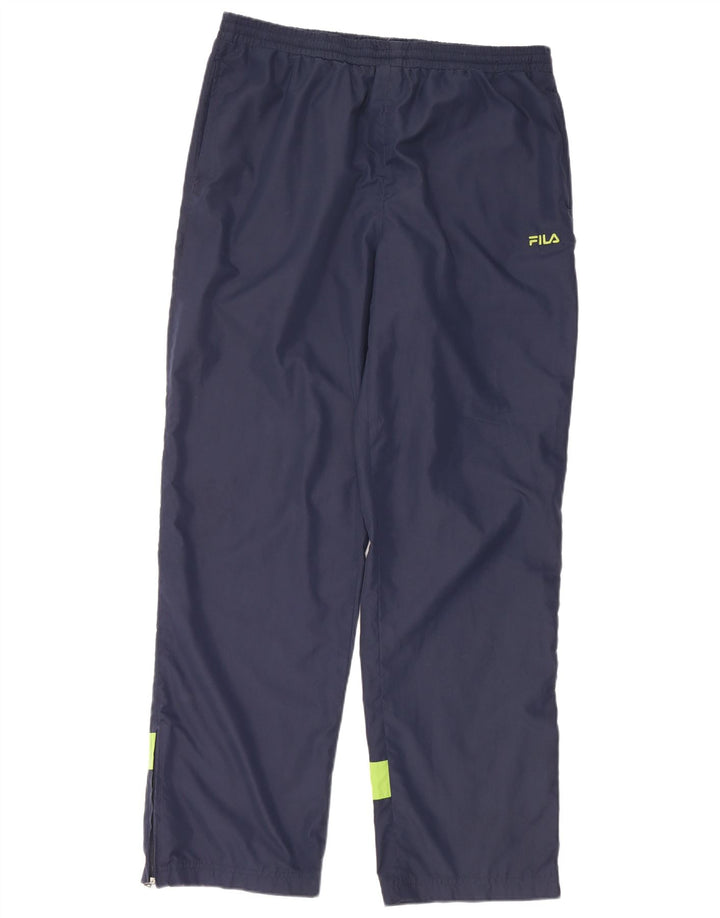 Fila Herre vandtætte bukser XL Marineblå Colourblock Polyester