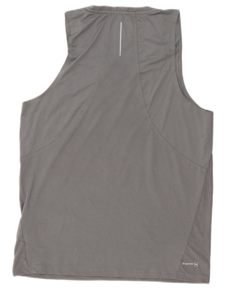RUSSELL ATHLETIC Herrevest Top UK 38/40 Medium Grey Polyester
