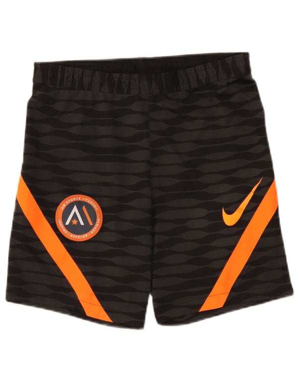 Nike Herre Dri Fit Slim Sportshorts Small Black Colourblock Polyester