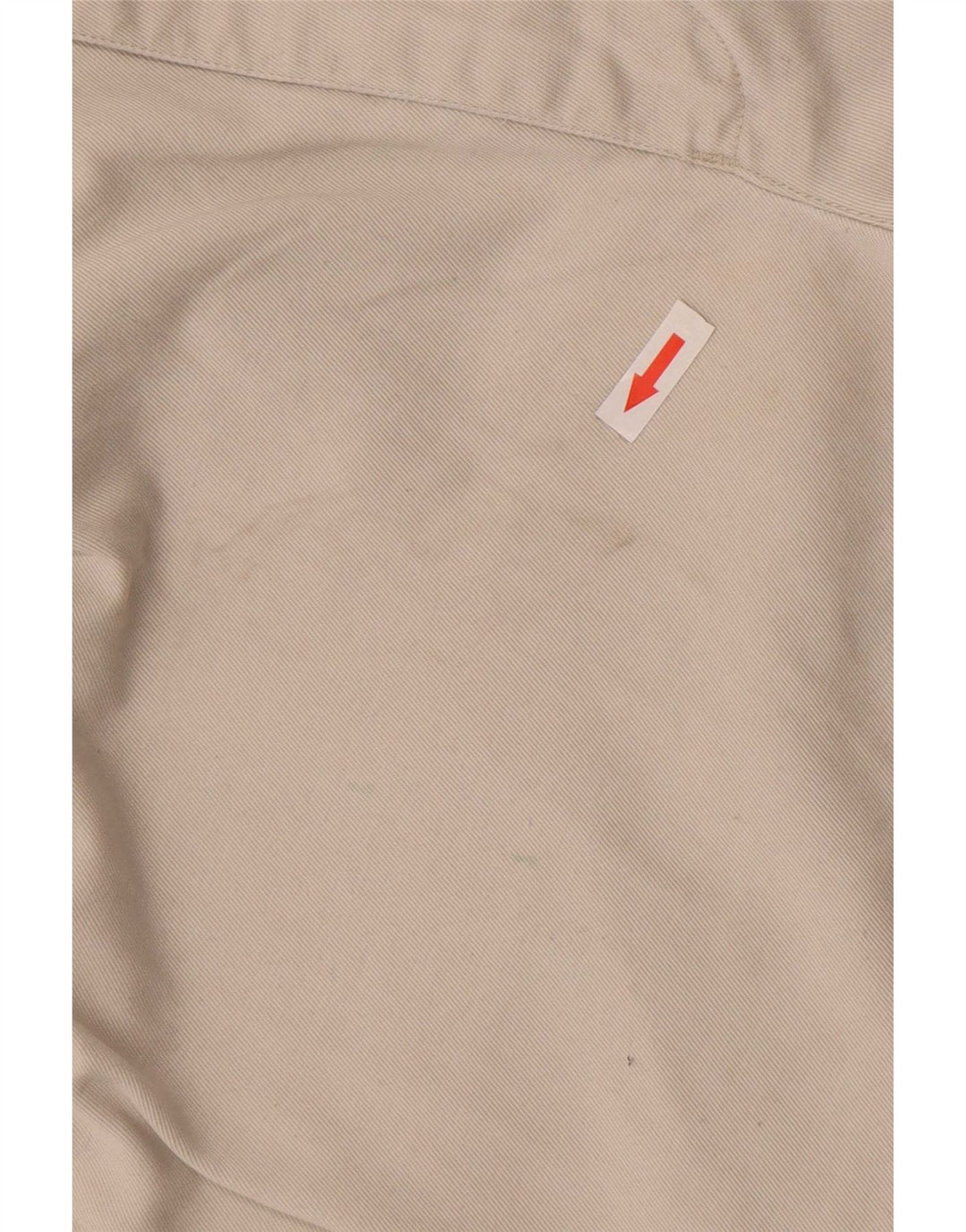 Marks & Spencer Herre Pegged Chino Shorts W36 Large Off White Bomuld