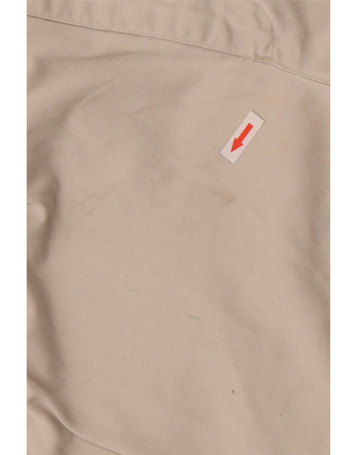 Marks & Spencer Herre Pegged Chino Shorts W36 Large Off White Bomuld