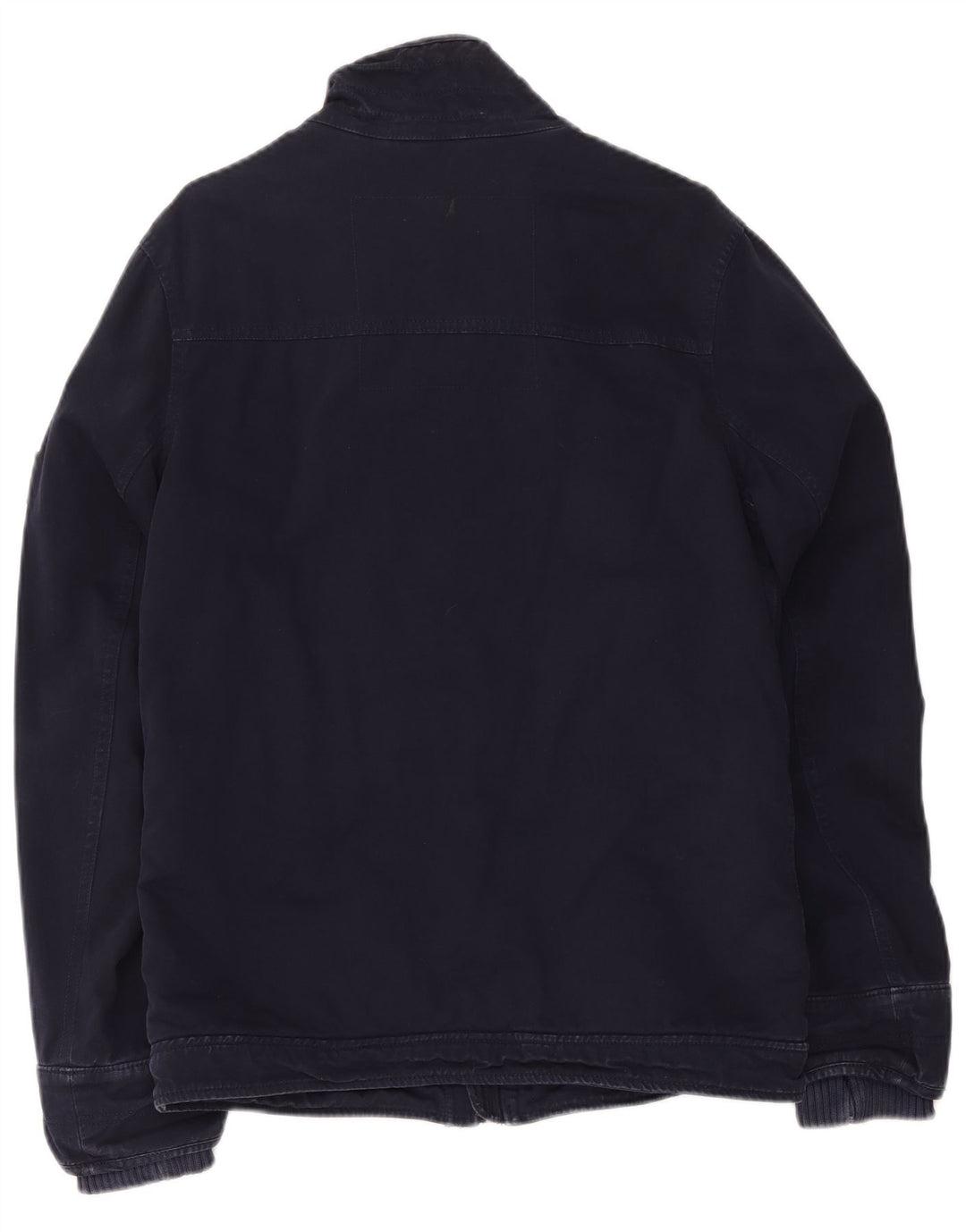 Superdry Herre Sherpa Utility Jacket UK 38 Mellem marineblå bomuld