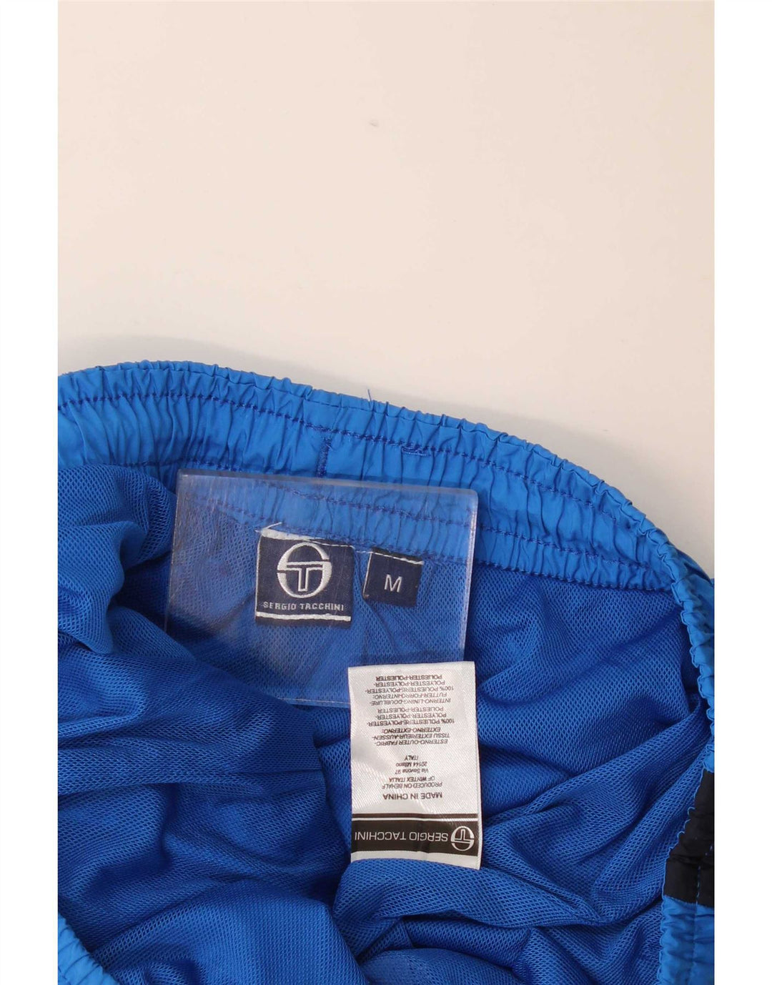 Sergio Tacchini Herre træningsdragt Bukser Medium Blue Colourblock Polyester