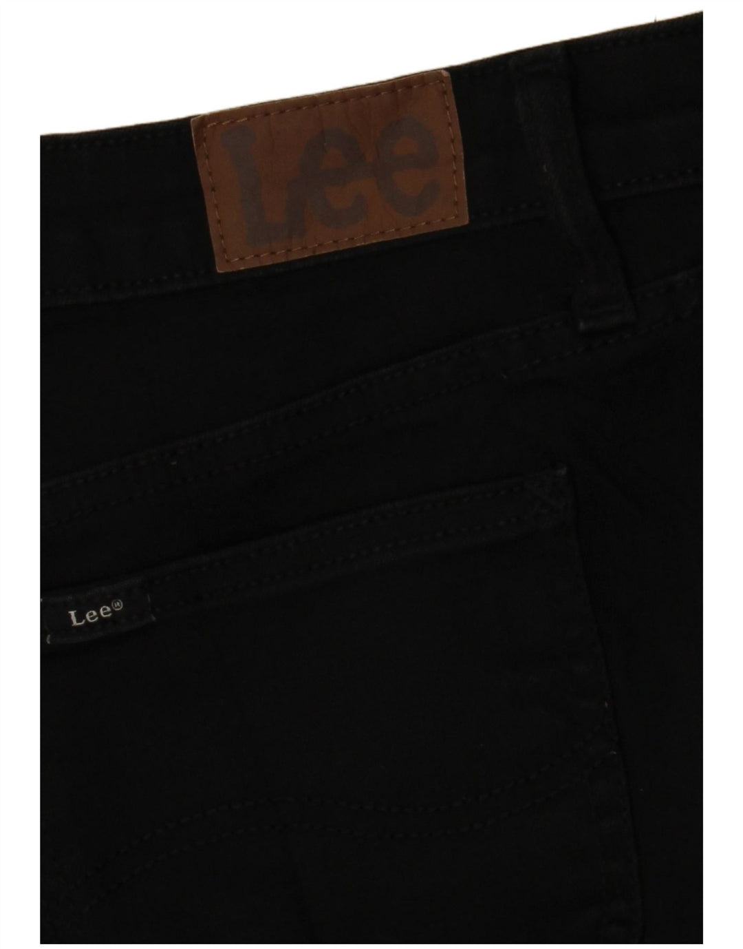LEE Dame Mid Rise Regular Fit Bootcut Jeans W32 L30 Sort