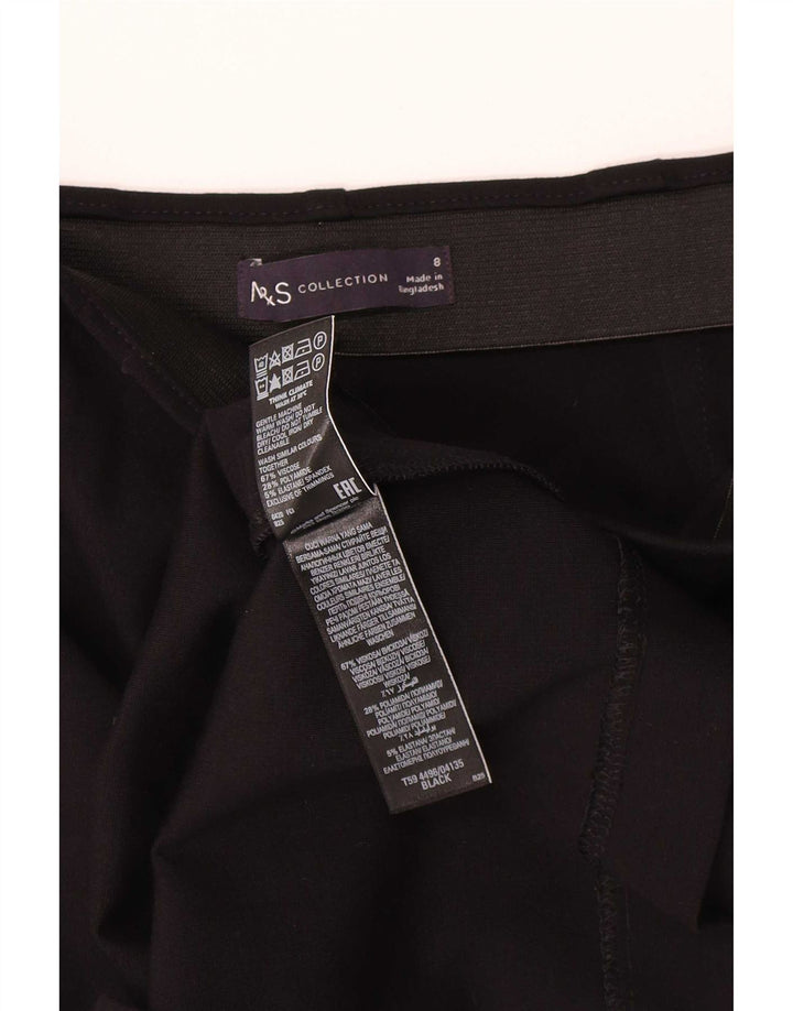 Marks & Spencer Pencil Nederdel til kvinder UK 8 Small W27 Black Viscose