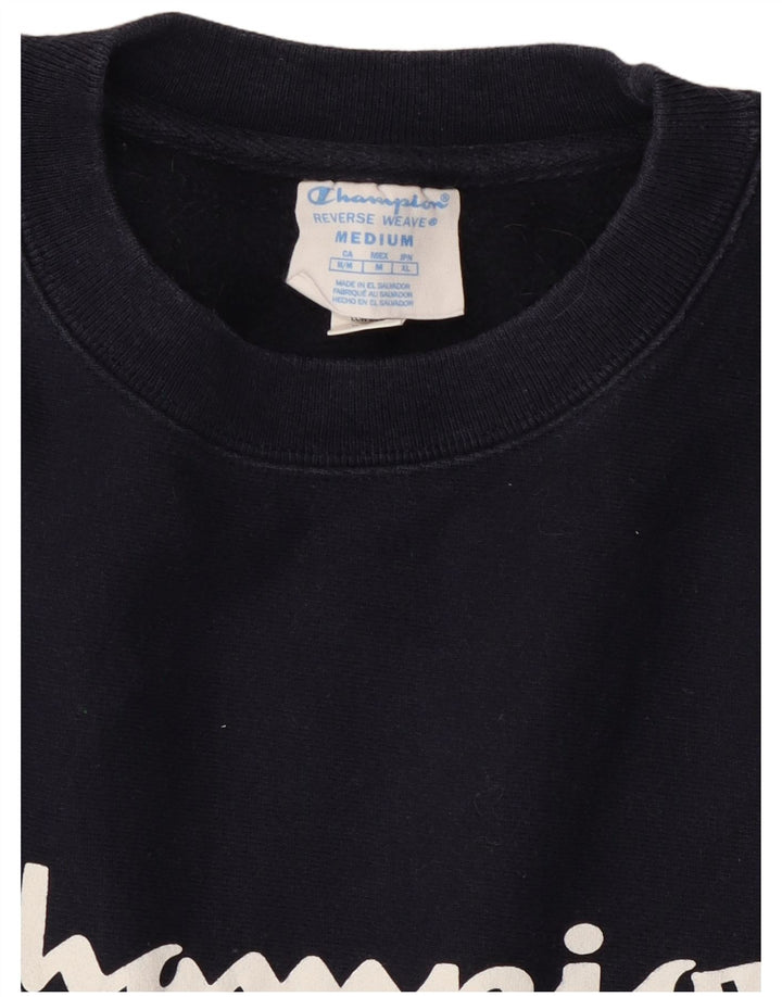 CHAMPION Grafisk sweatshirt til mænd Medium marineblå bomuld