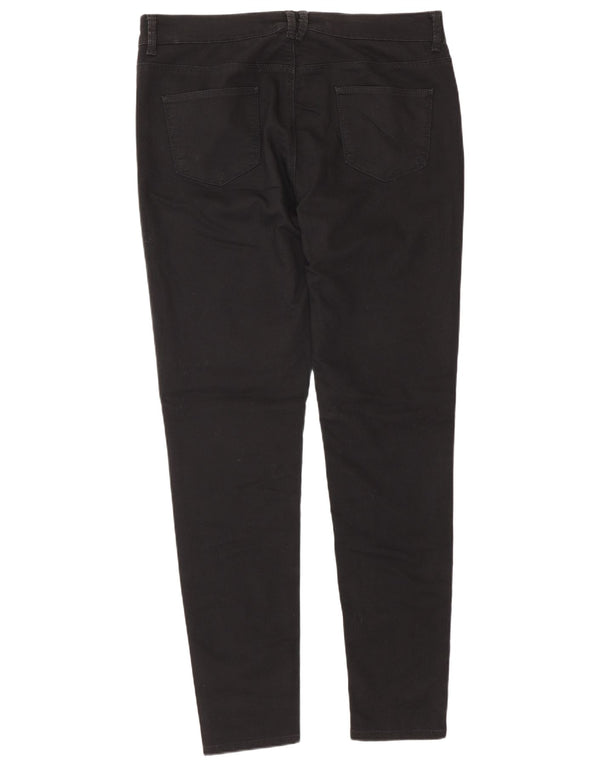 Marks & Spencer Kvinder Højtalje Jegging Jeans UK 16 Large W34 L32 Sort