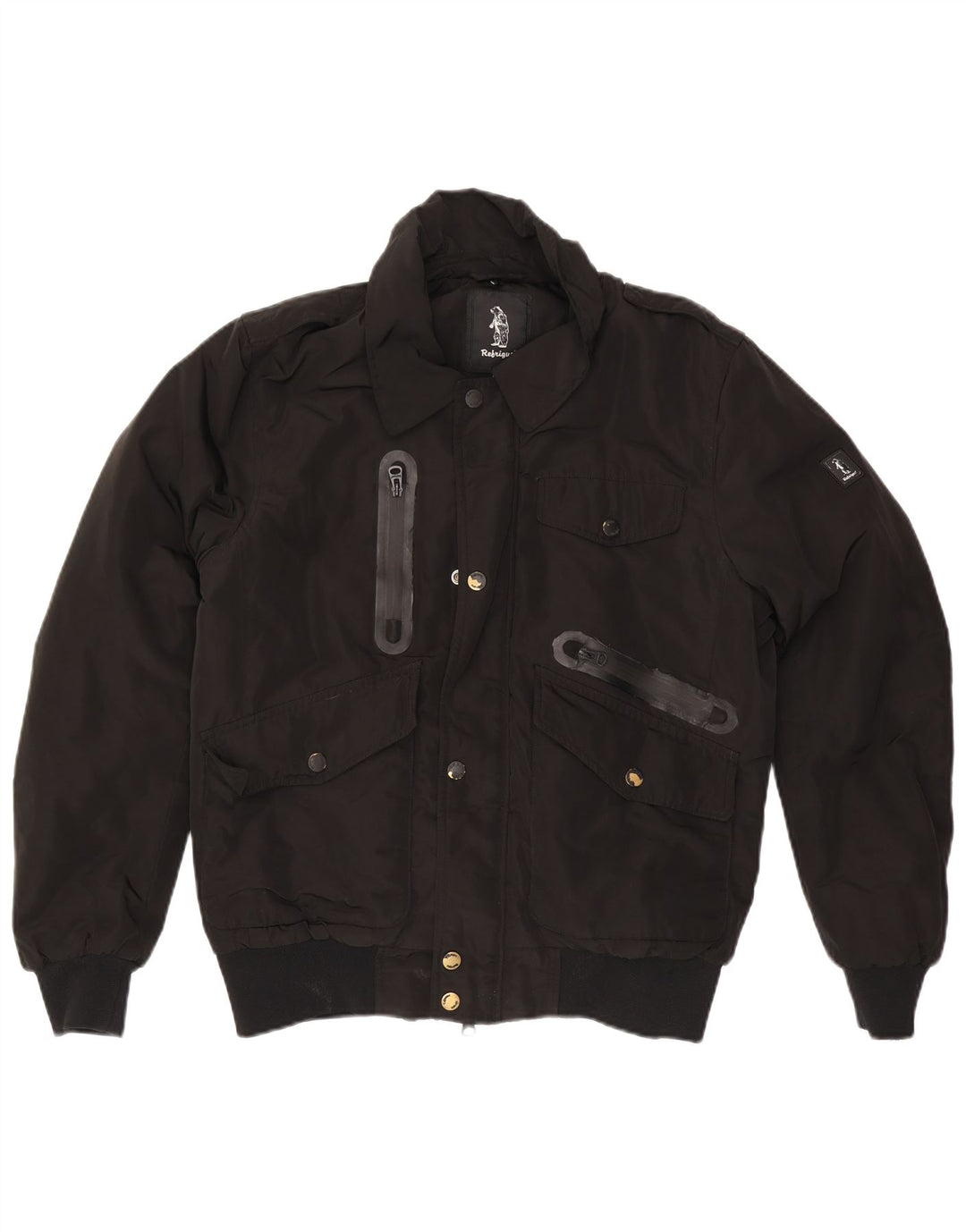 Refrigue Herre Bomber Jacket UK 40 Large Black