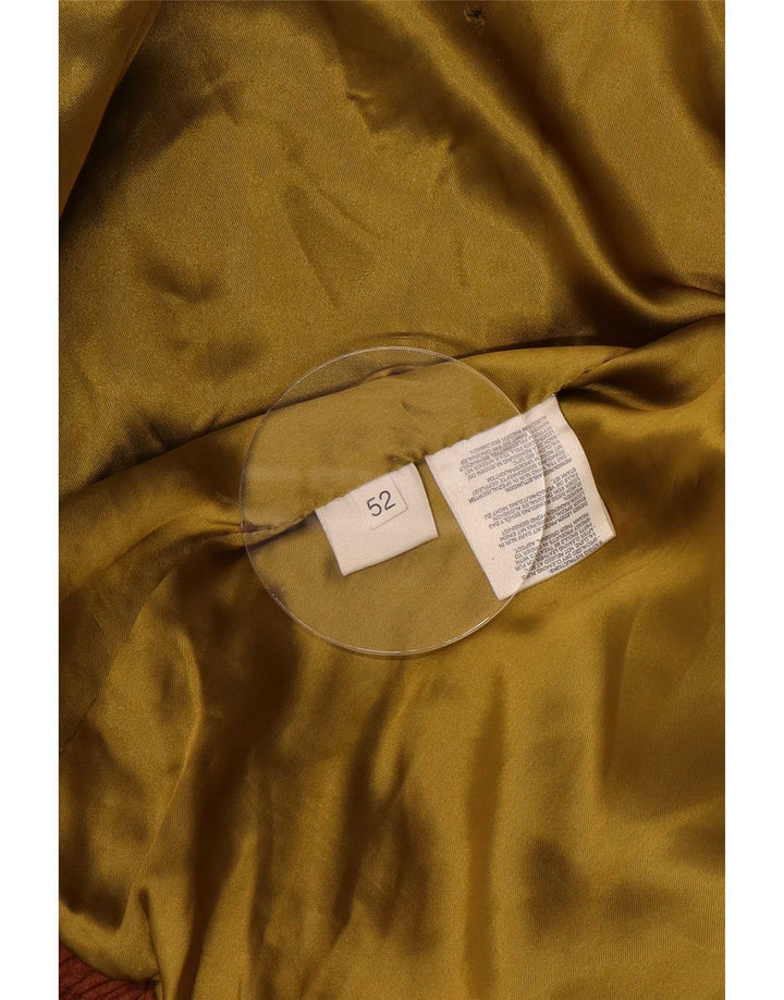 Vintage herre læderjakke IT 52 XL Brun