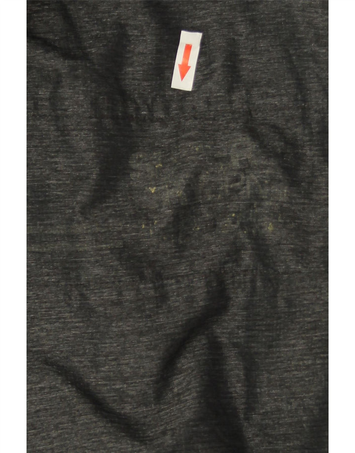 Superdry Windattacker vindjakke med hætte til mænd UK 40 Stor grå nylon