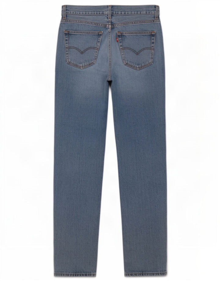 Levi's Herre 504 Regular Straight Jeans W34 L33 Blå