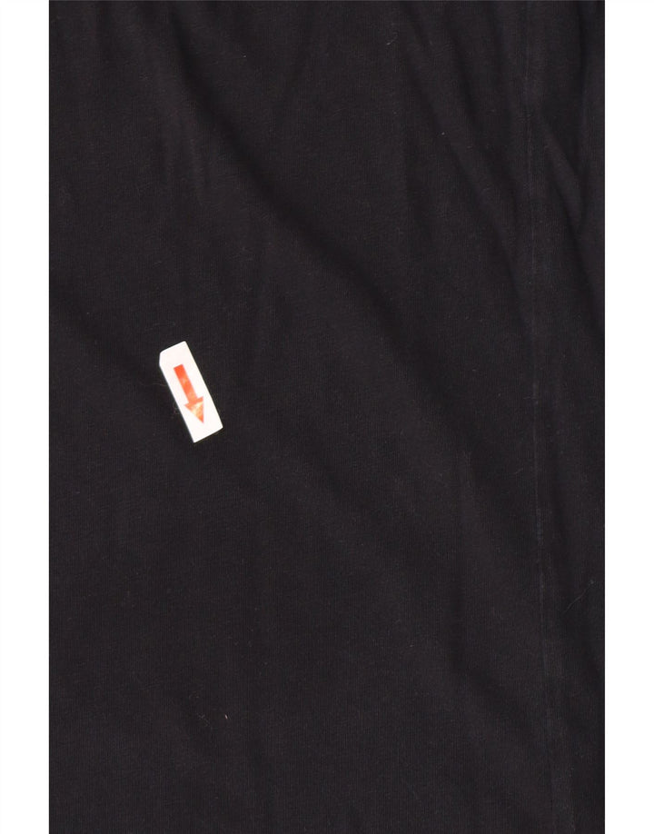 Vans Herre Grafisk T-Shirt Top XL Sort Bomuld