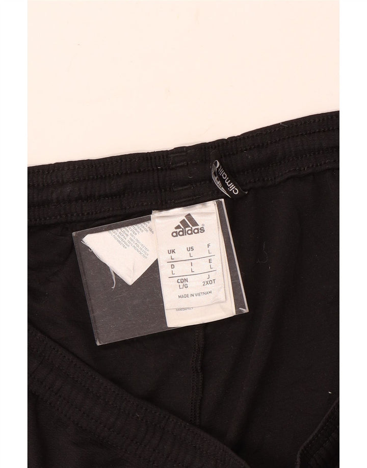 Adidas Herre Climalite Sportshorts Large Black Colourblock Polyester