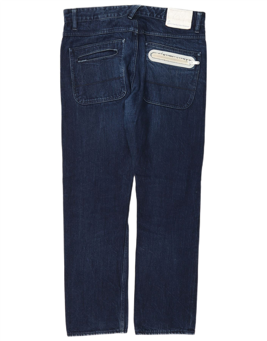 G-Star Straight Jeans til mænd W33 L32 Blå Bomuld