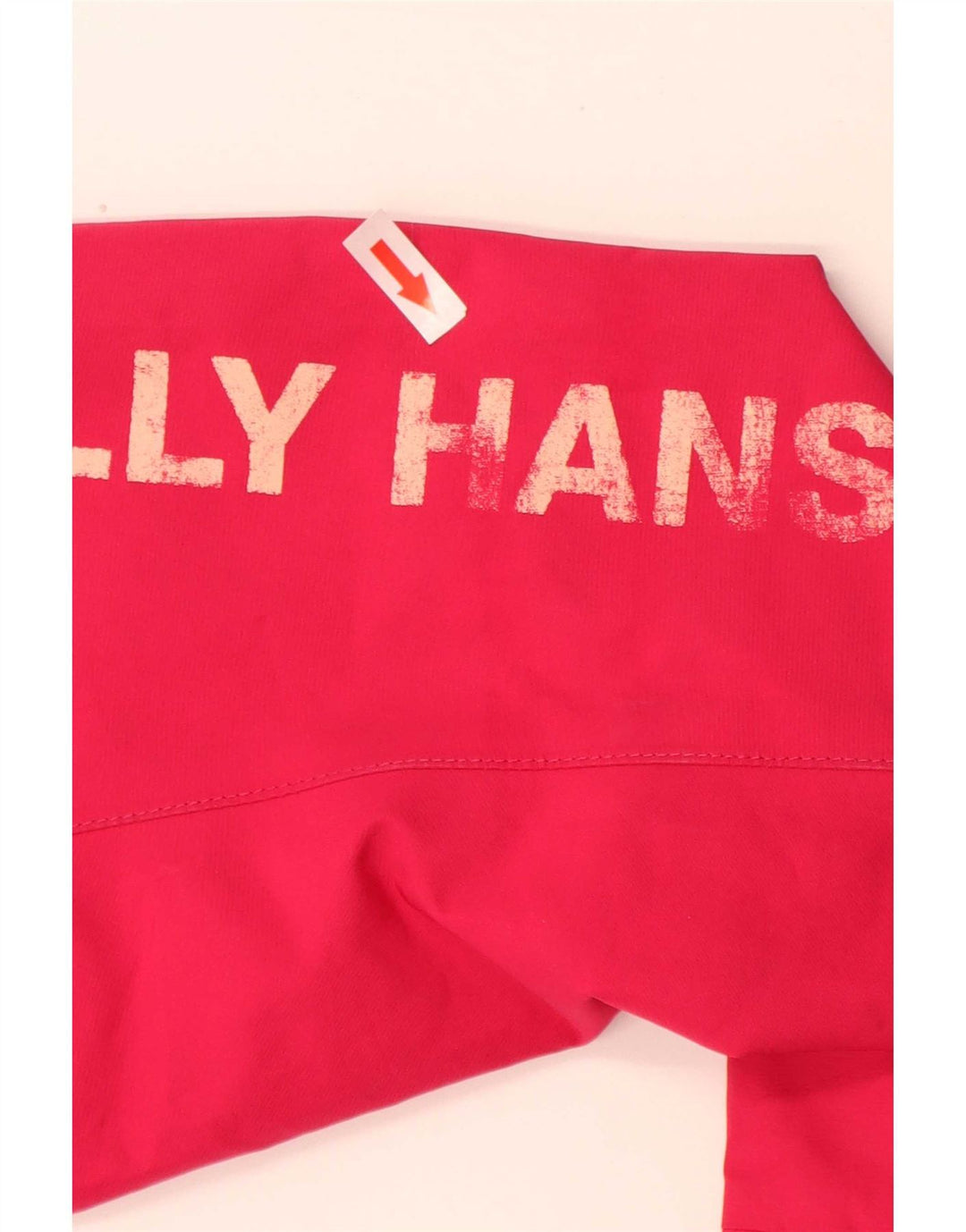 Helly Hansen Pige Hættejakke Windbreaker 13-14 År Rød Polyester