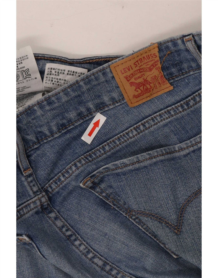 Levi's Dame 711 Midi denimnederdel W30 Medium Blue Bomuld
