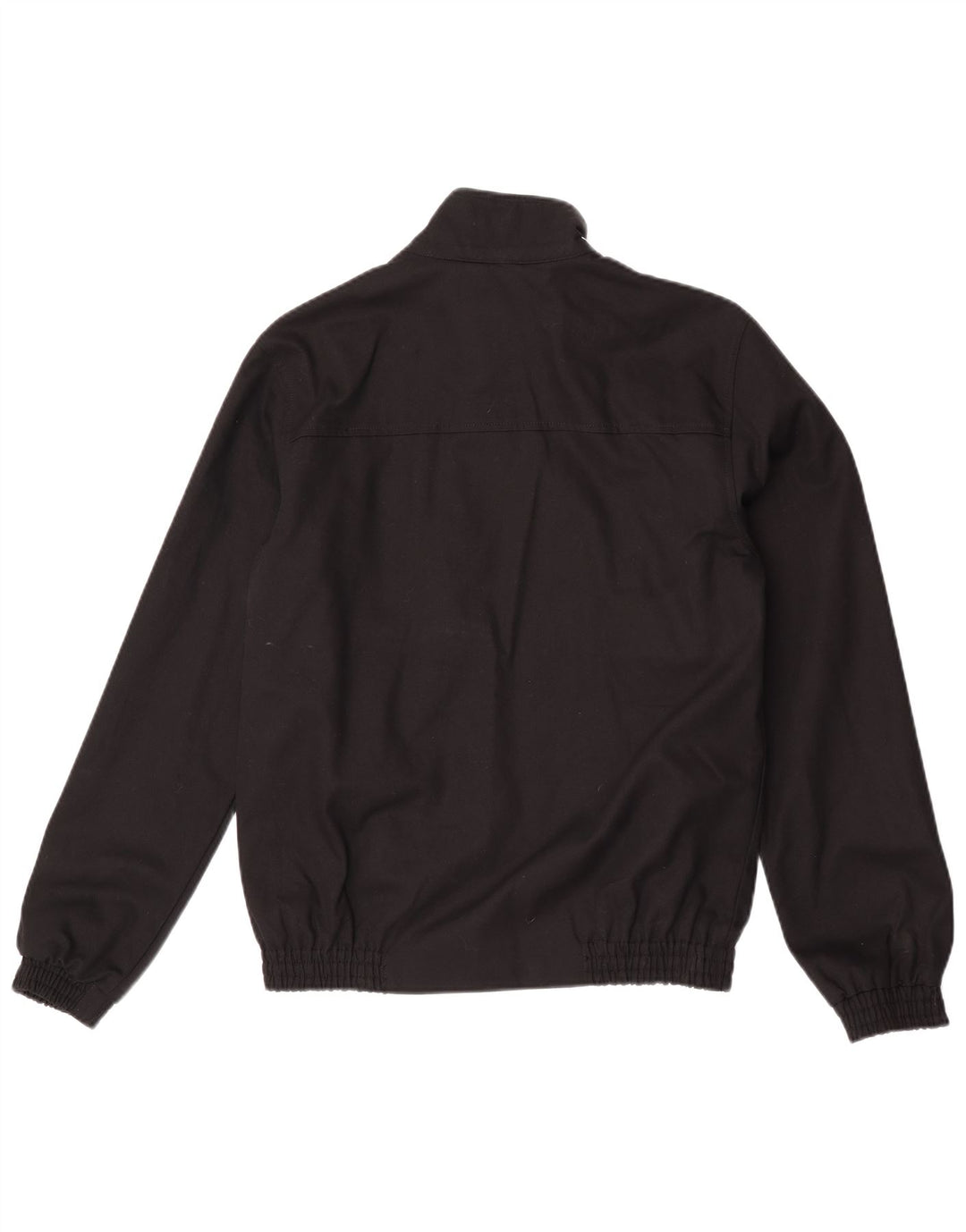 Lyle & Scott Bomberjakke til mænd UK 36 Lille sort bomuld