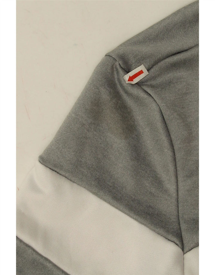 Ellesse Herre Grafisk Sweatshirt Jumper Lille Grå Colourblock Polyester