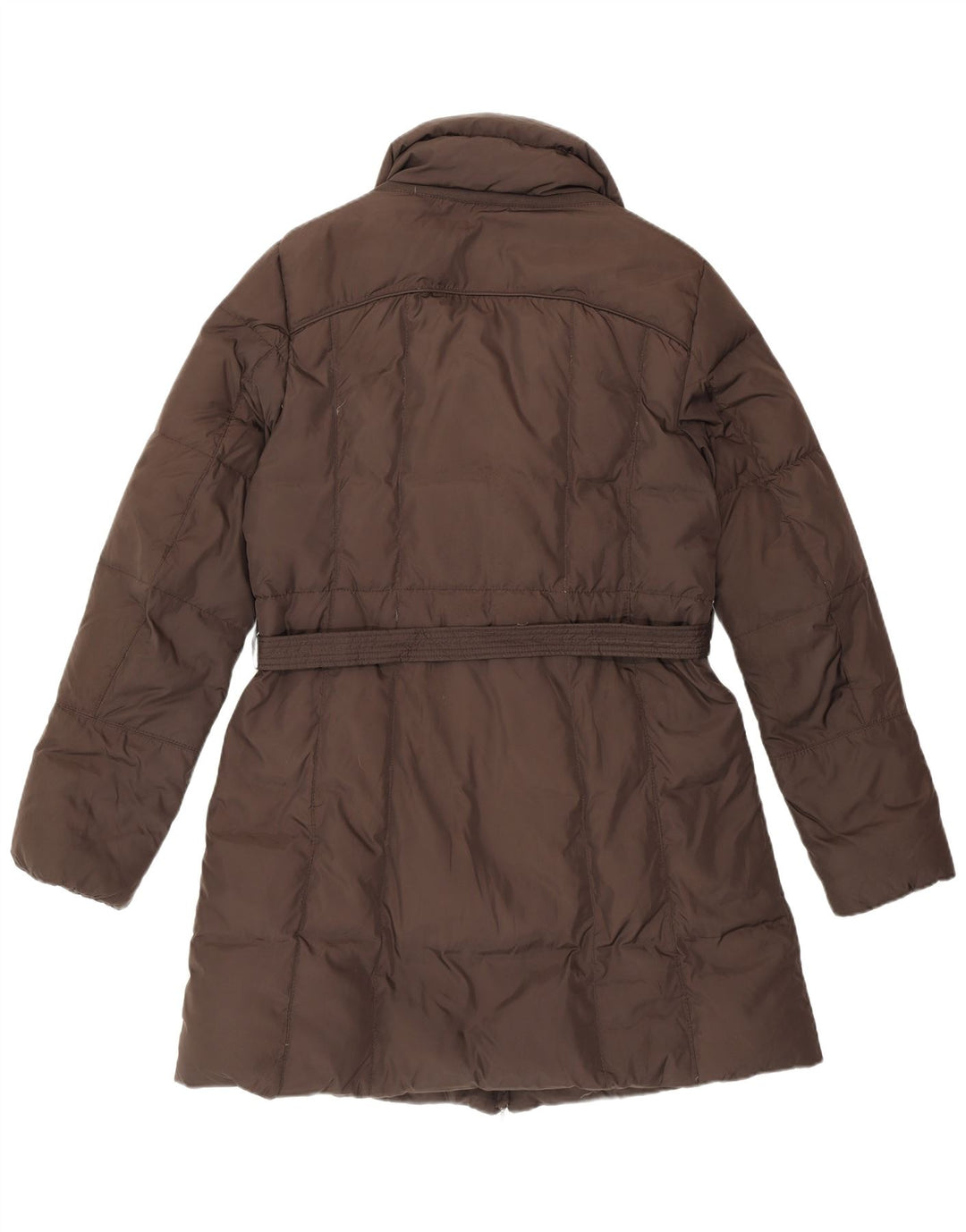 Geox polstret frakke til kvinder UK 14 Stor brun polyester