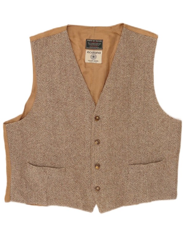 Porto Di Panama Herrevest IT 54 XL Brun Uld