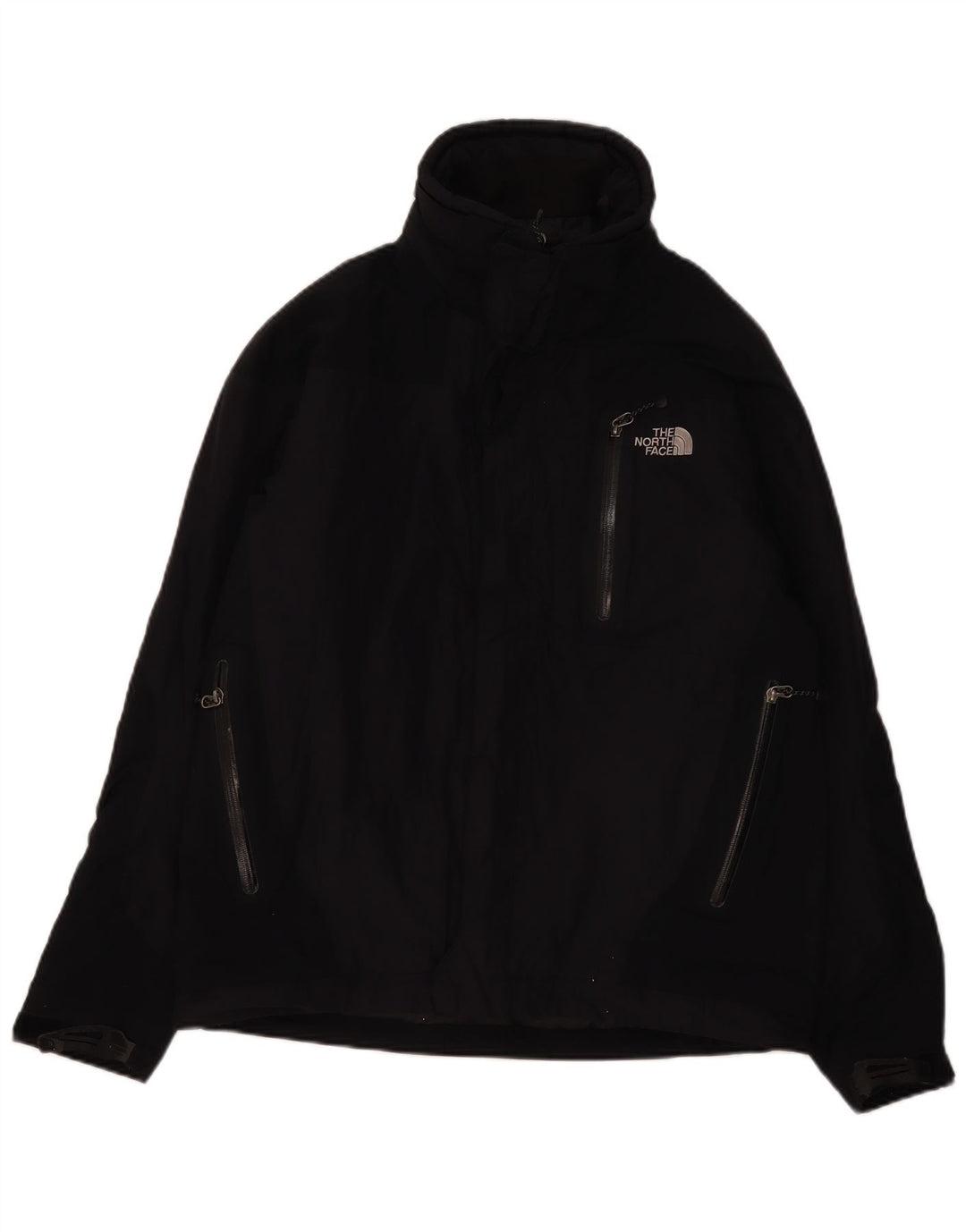 The North Face Herre Windbreaker Jacket UK 38 Medium Sort Nylon