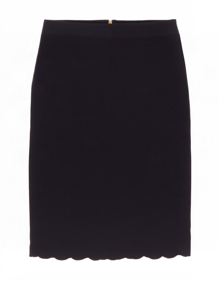 Phase Eight Dame lige nederdel UK 12 Medium W32 Marineblå polyester