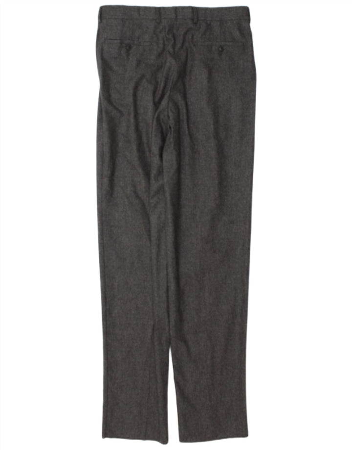 Basile Herre Pegged Suit Bukser IT 48 Medium W32 L37 Grå Uld