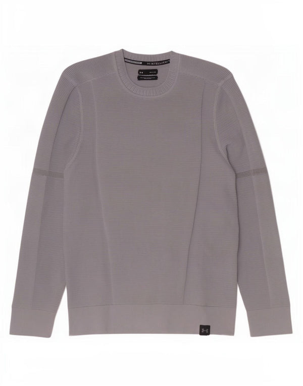 Under Armour Herre Crew Neck Jumper Sweater Small Blue