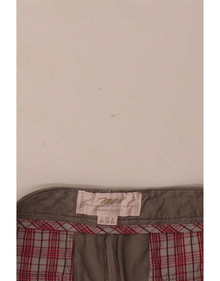 Marlboro Classics Womens Pegged Chino Shorts IT 42 Medium W34 Grå