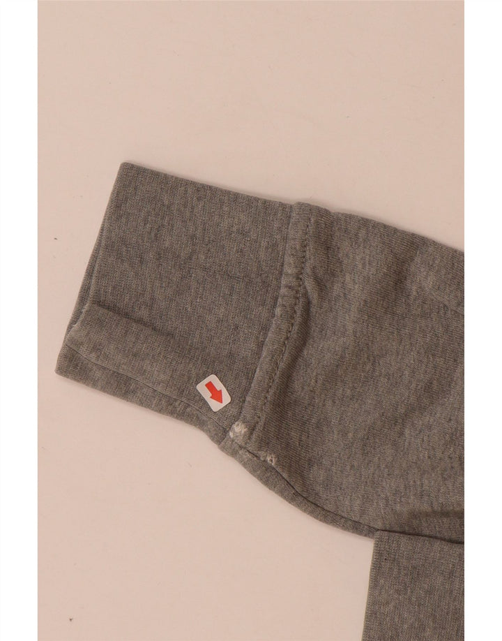 Tommy Hilfiger Sweatshirt til mænd, lille grå flækket bomuld