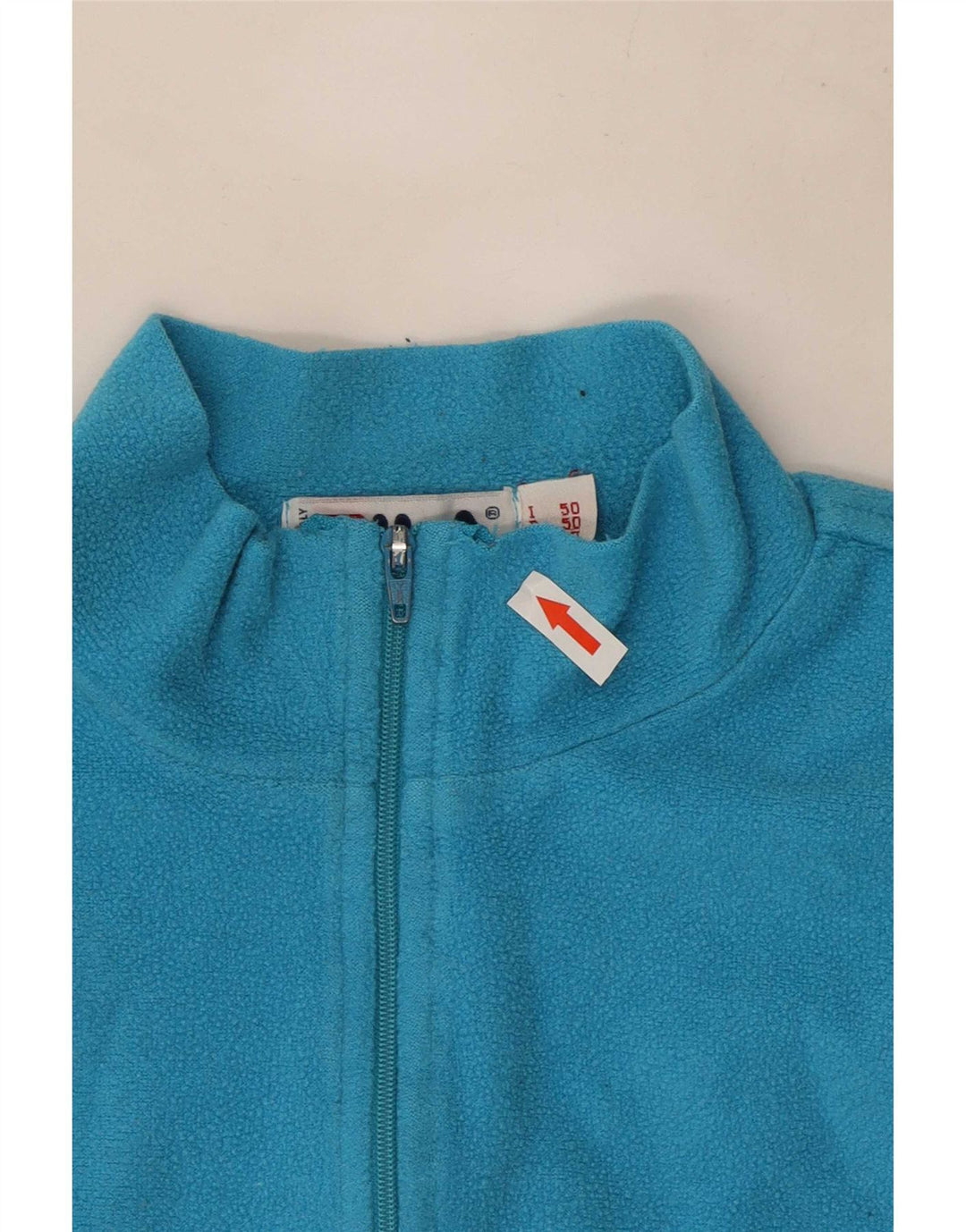 Fila Herre lynlås hals Fleece Jumper IT 50 Medium Blå
