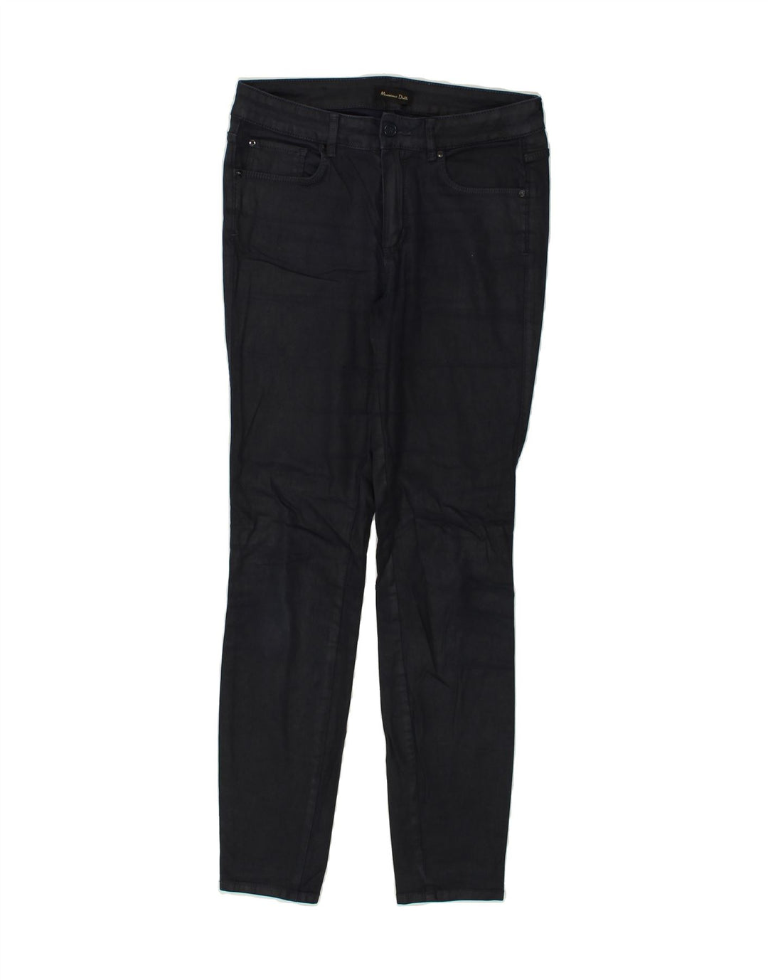 MASSIMO DUTTI Womens Skinny Jeans EU 38 Small W30 L29 Navy Blue | Vintage Massimo Dutti | Thrift | Second-Hand Massimo Dutti | Used Clothing | Messina Hembry 
