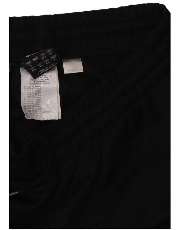 Adidas Drenge Træningsdragt Bukser 13-14 År Sort Polyester