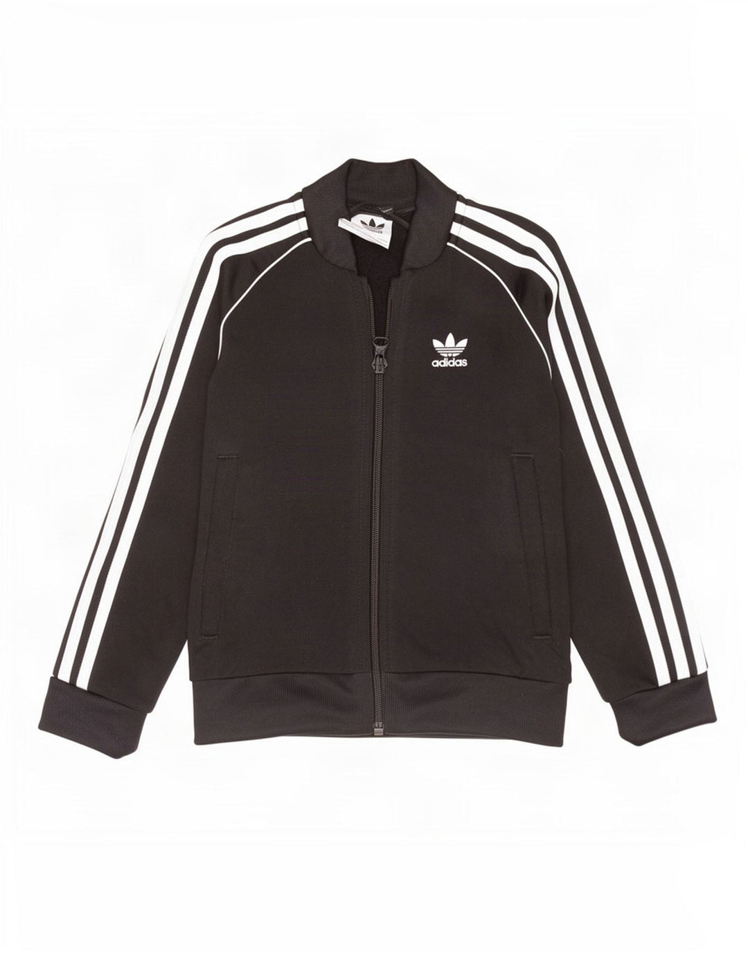 Adidas Pige Træningsdragt Topjakke 5-6 År Sort Polyester