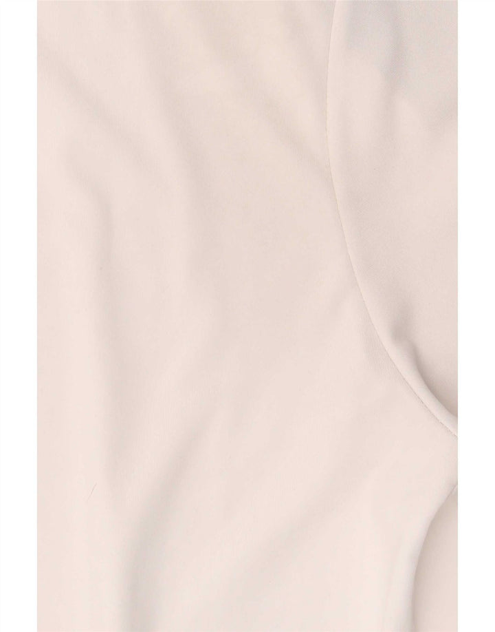 Adidas Herre Aeroready T-Shirt Top Medium White Colourblock Polyester