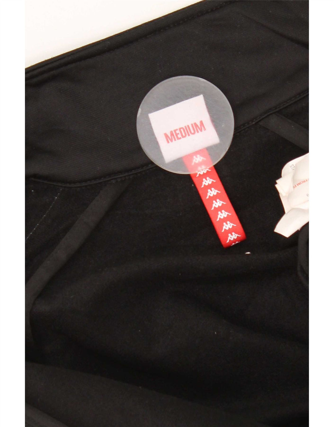 Kappa Herre grafisk træningsdragt Topjakke Medium Sort Colourblock Polyester