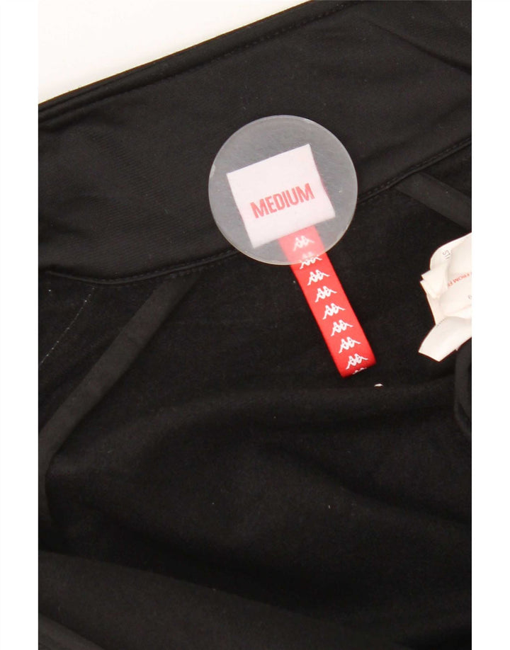 Kappa Herre grafisk træningsdragt Topjakke Medium Sort Colourblock Polyester